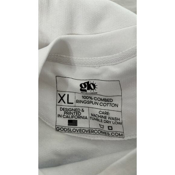 Glo New Morning, New Mercies Crewneck Sweatshirt White Unisex XL New Blue Womens - Picture 6 of 8